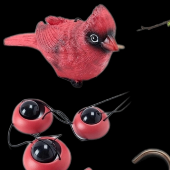 Cardinal Wind Chime - Picture 1 of 6